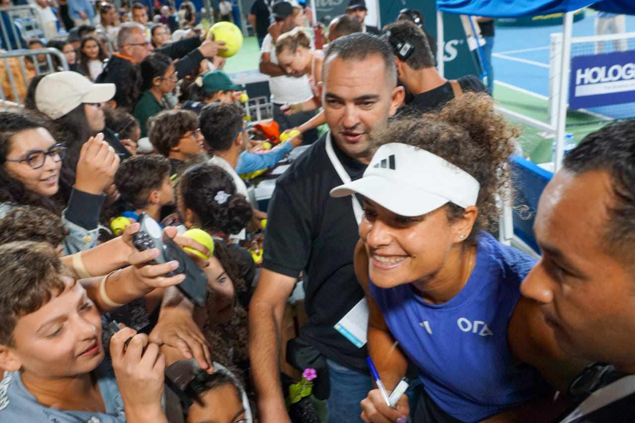 تنس : ميار الشريف و مشكل  التأشيرة